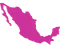 a pink icon of the country of Mexico, representing travel insurance for Mexico